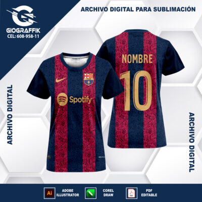 BARCELONA LINEAS FLORAL PATTERNS BLUE