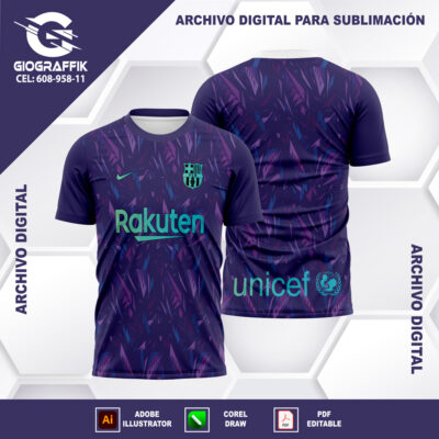 BARCELONA PATTERN MORADO 2021-22