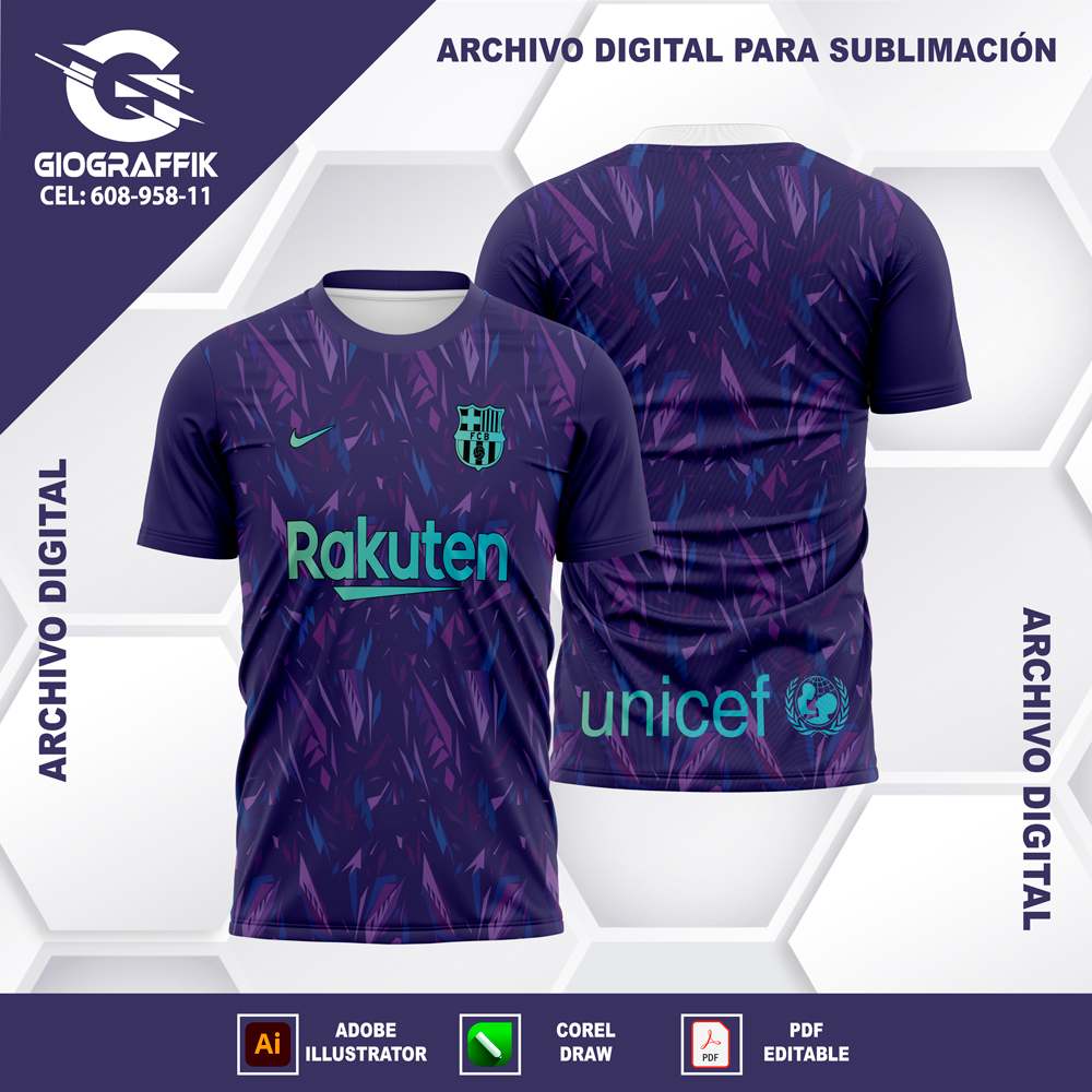 BARCELONA PATTERN MORADO 2021-22 C BARCELONA PATTERN MORADO 2021-22 C