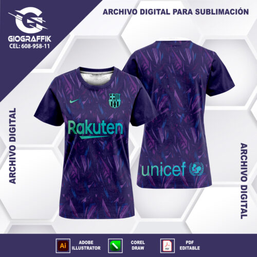 BARCELONA PATTERN MORADO 2021-22