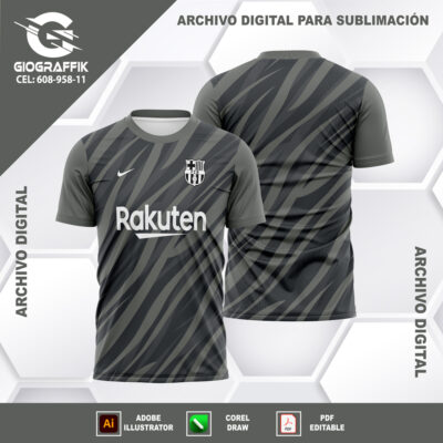 BARCELONA PATTERN PLOMO ORANGE