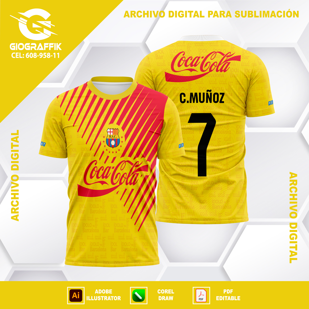 BARCELONA SC RETRO 1993 C BARCELONA SC RETRO 1993 C
