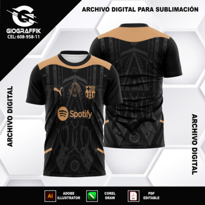 BARCELONA YELLOW BLACK TRAMA FANTASY 2024