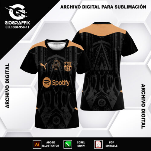 BARCELONA YELLOW BLACK TRAMA FANTASY 2024