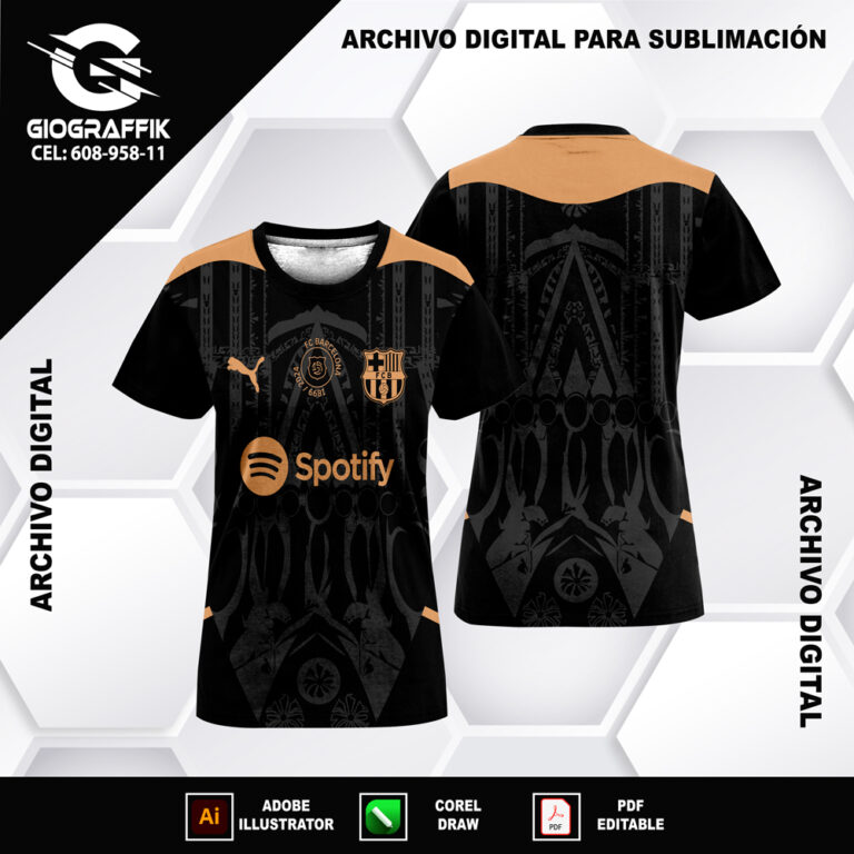 BARCELONA YELLOW BLACK TRAMA FANTASY 2024