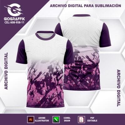 BASKETBALL GRUNGE MORADO LILA