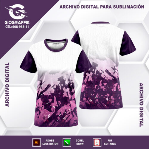 BASKETBALL GRUNGE MORADO LILA