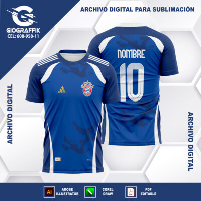 BAYER DE MUNICH BLUE 2024