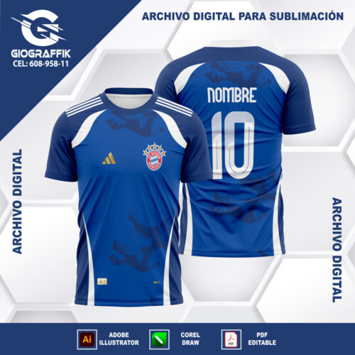 BAYER DE MUNICH BLUE 2024