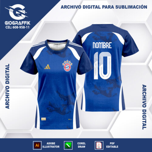 BAYER DE MUNICH BLUE 2024