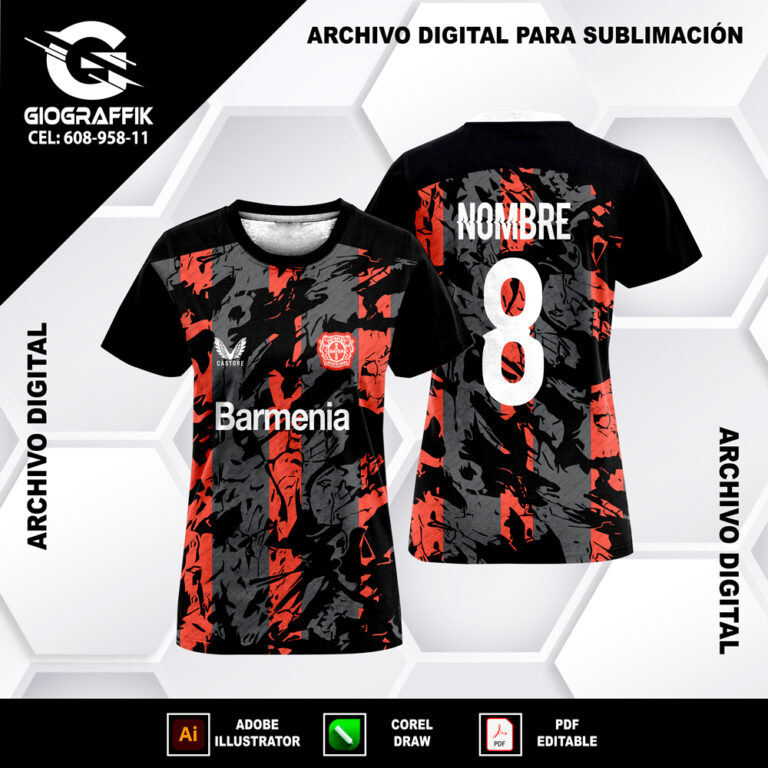 BAYER LEVERKUSEN BLACK GRUNGE