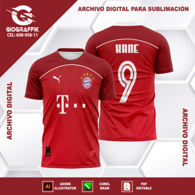 BAYER MUNICH 2024 FANTASY RED