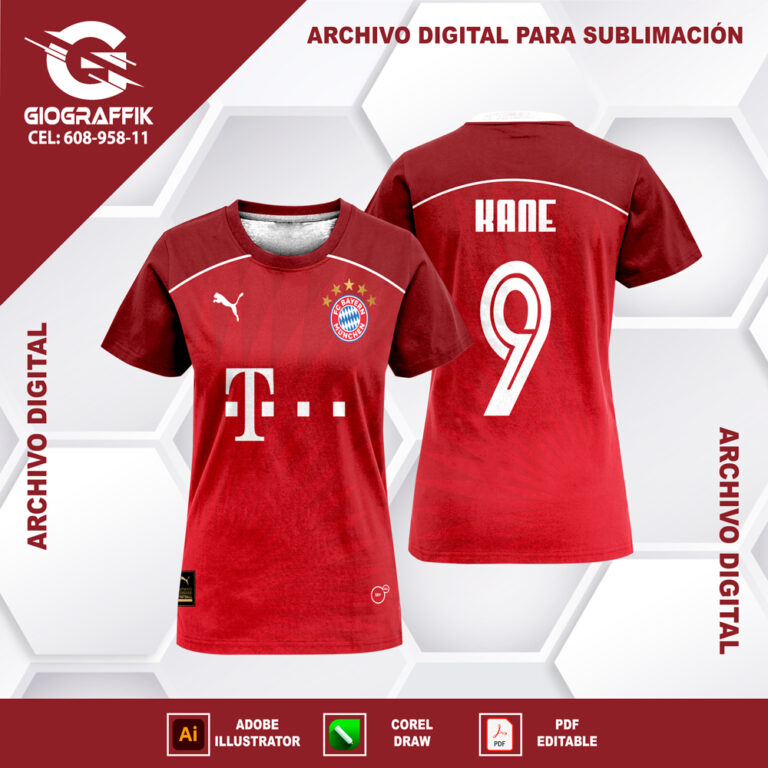 BAYER MUNICH 2024 FANTASY RED