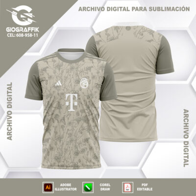 BAYER MUNICH CREMA FLORAL 2024