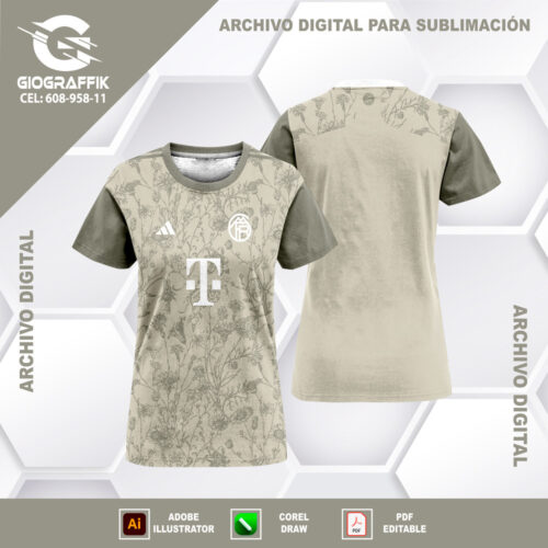 BAYER MUNICH CREMA FLORAL 2024