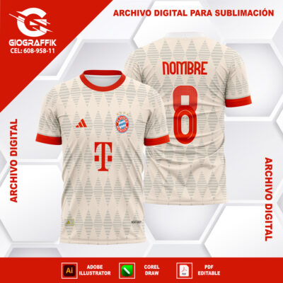 BAYER MUNICH CREMA GEOMETRIC 2024