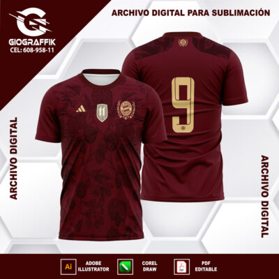 BAYER MUNICH FLORAL DORADO