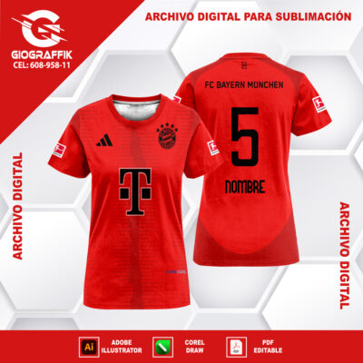 BAYER MUNICH HOME 2024-25