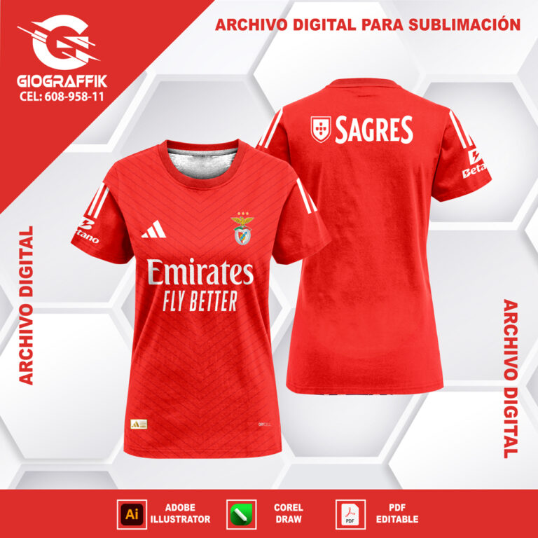 BENFICA GEOMETRIC HOME 2024-25