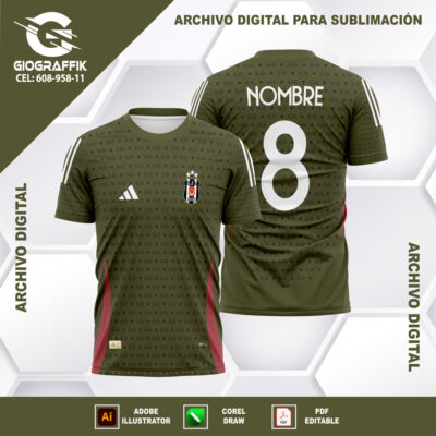 BESIKTAS VERDE MILITAR VISITA 2024-25
