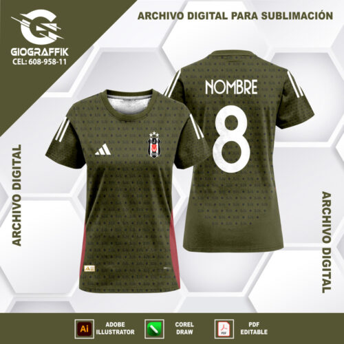 BESIKTAS VERDE MILITAR VISITA 2024-25