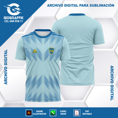 BOCA JUNIOR CELESTE PASTEL FANTASY