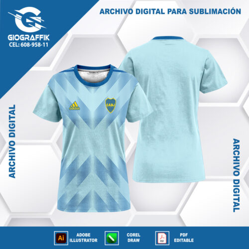 BOCA JUNIOR CELESTE PASTEL FANTASY