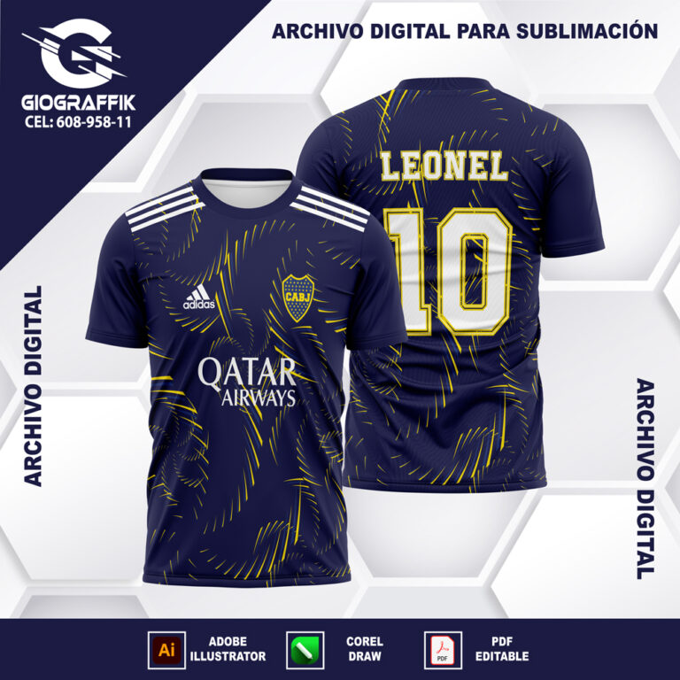 BOCA JUNIOR CONCEPT TRAMA BLUE