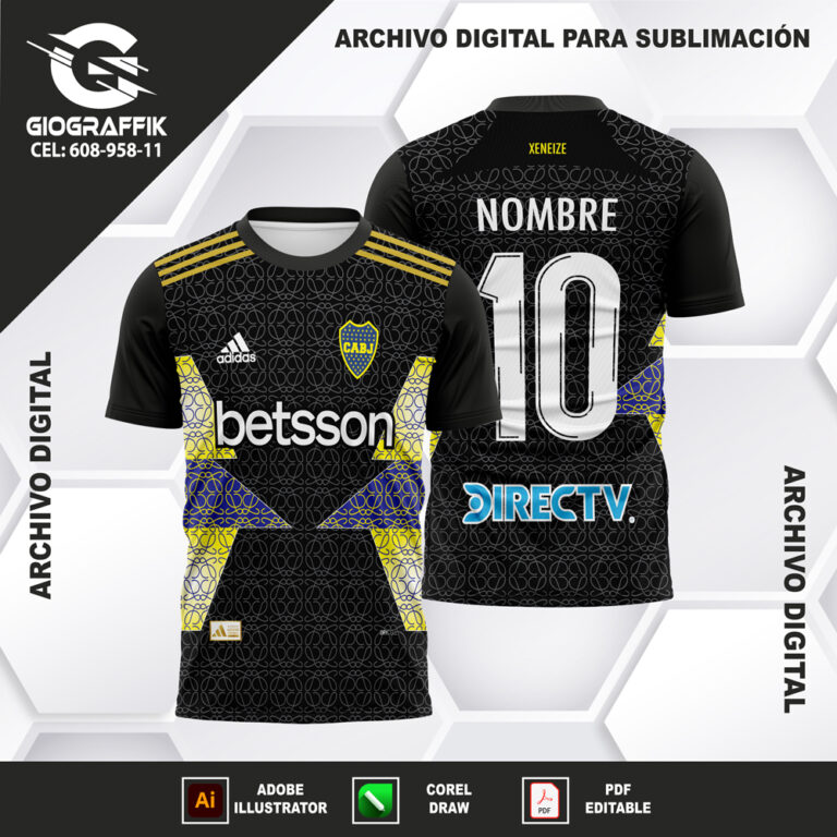 BOCA JUNIOR GEOMETRIC 2022