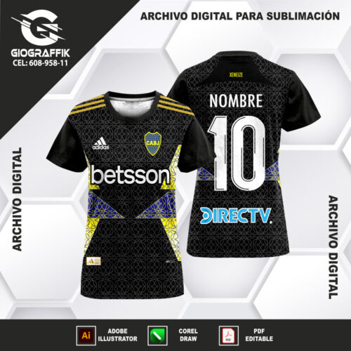 BOCA JUNIOR GEOMETRIC 2022