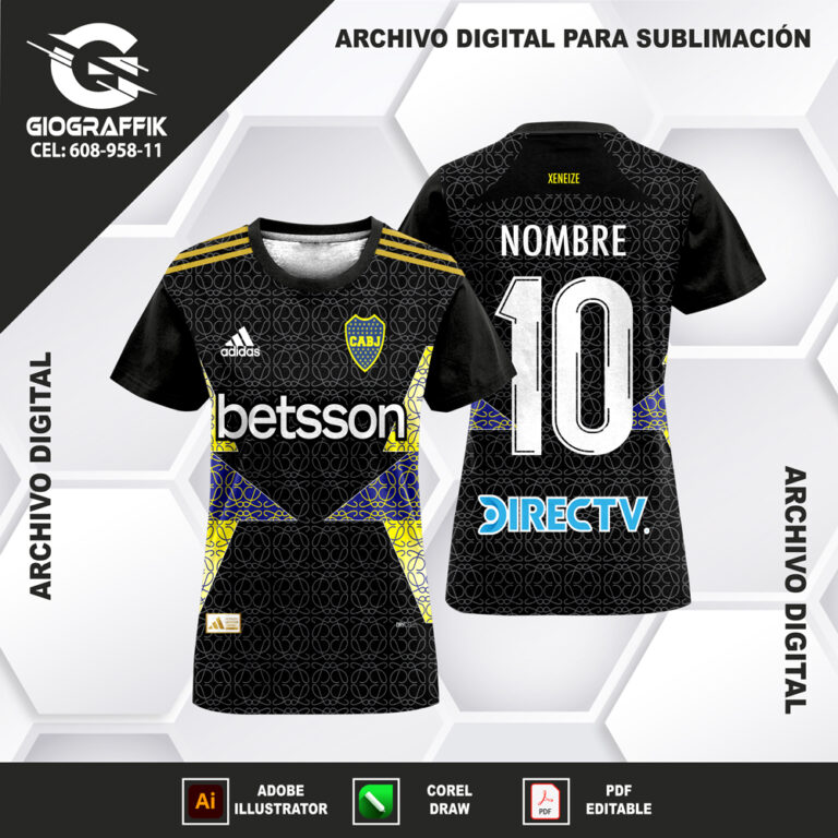 BOCA JUNIOR GEOMETRIC 2022