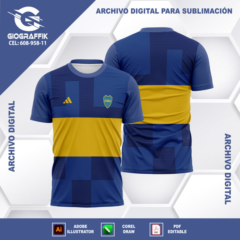 BOCA JUNIOR GEOMETRIC 2023-24