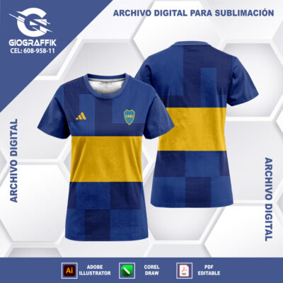 BOCA JUNIOR GEOMETRIC 2023-24