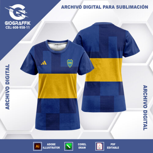 BOCA JUNIOR GEOMETRIC 2023-24