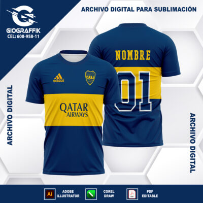 BOCA JUNIOR HOME 2020-21