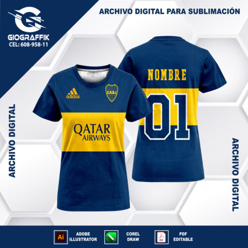 BOCA JUNIOR HOME 2020-21