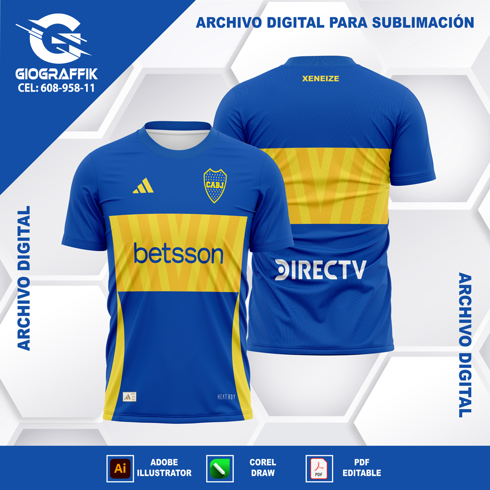 BOCA JUNIOR HOME 2024-25 C BOCA JUNIOR HOME 2024-25 C