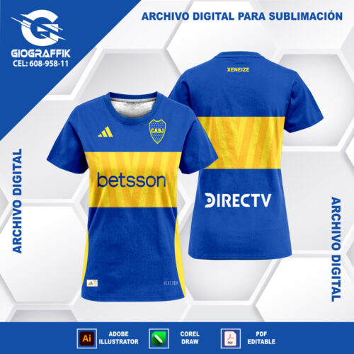 BOCA JUNIOR HOME 2024-25