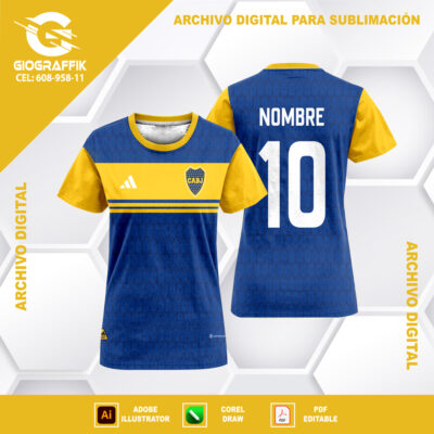 BOCA JUNIOR HOME PATTERN 2024-25