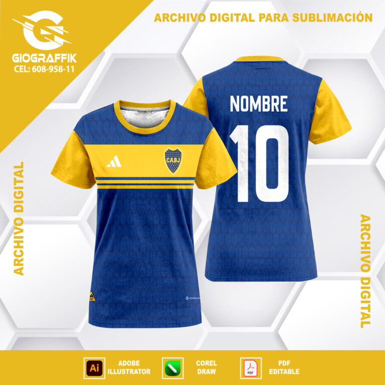 BOCA JUNIOR HOME PATTERN 2024-25