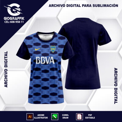 BOCA JUNIOR PATTERN ENTRENAMIENTO 2021