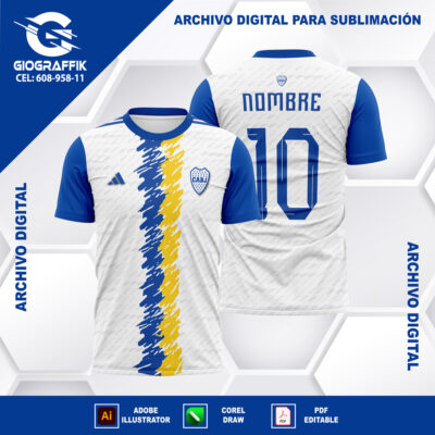 BOCA JUNIOR PATTERN GRUNGE FANTASY 2024