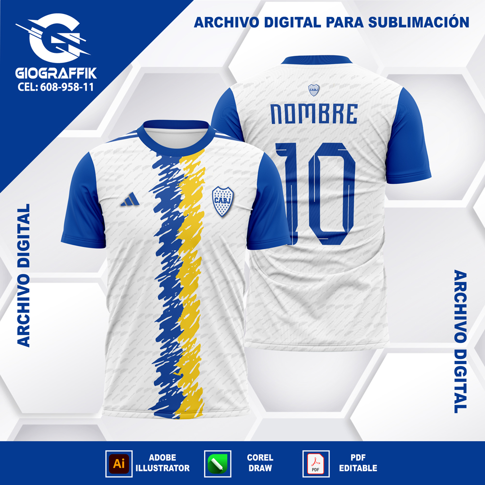 BOCA JUNIOR PATTERN GRUNGE FANTASY 2024 C BOCA JUNIOR PATTERN GRUNGE FANTASY 2024 C