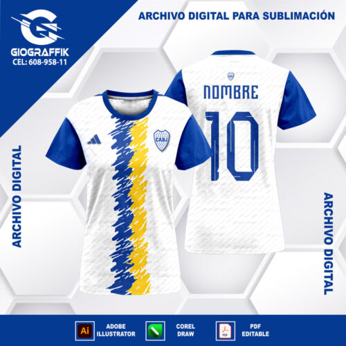 BOCA JUNIOR PATTERN GRUNGE FANTASY 2024
