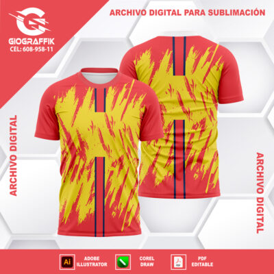 BOMBEROS GRUNGE LLAMAS YELLOW