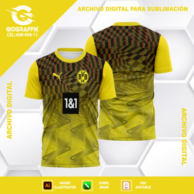 BORUSSIA DORTMUND CONCEPT GEOMETRIC