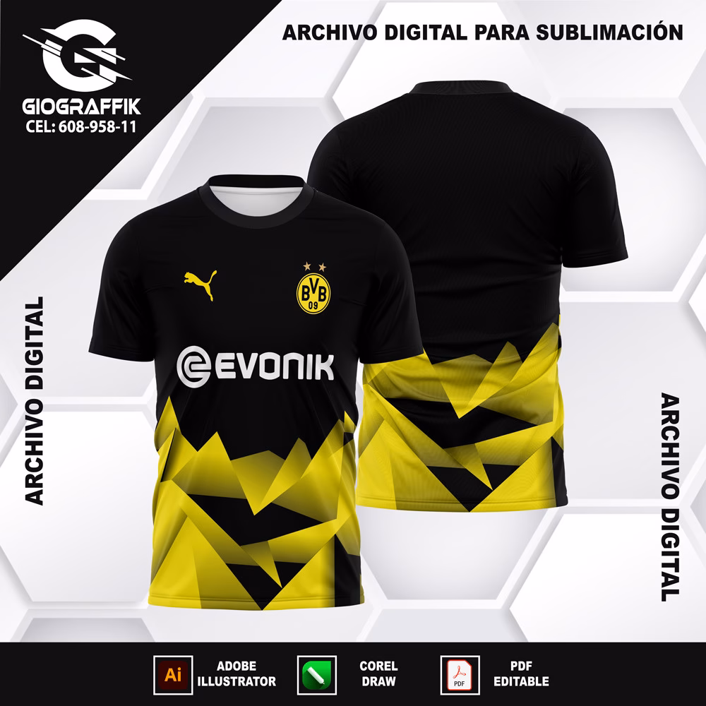 BORUSSIA DORTMUND GEOMETRIC