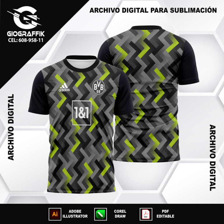 BORUSSIA DORTMUND GEOMETRIC CONCEPT