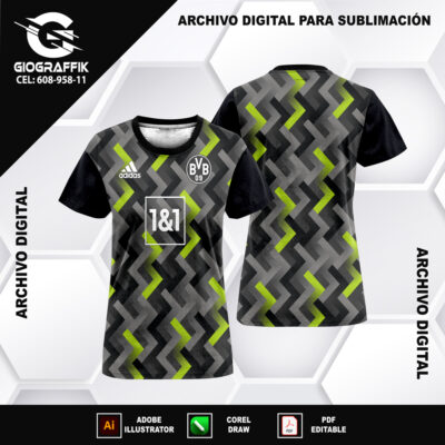 BORUSSIA DORTMUND GEOMETRIC CONCEPT