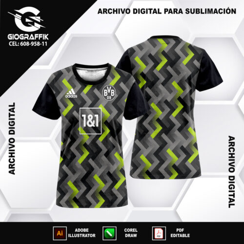 BORUSSIA DORTMUND GEOMETRIC CONCEPT